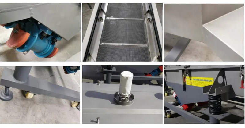 UZSF Series Linear Vibrating Screen with Dual Motors for Industrial Grading03