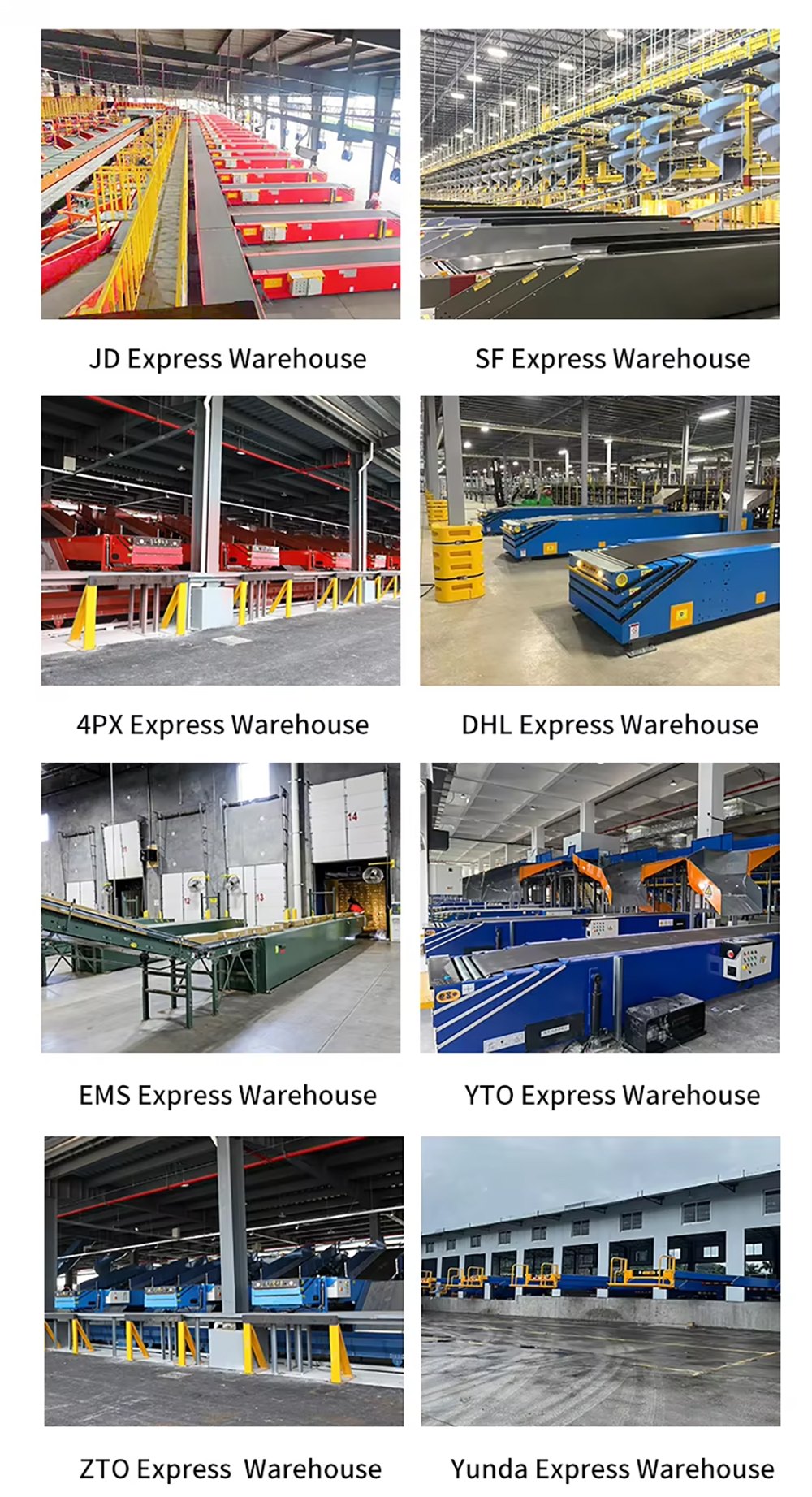 Telescopic belt conveyor for truck loading and unloading by UNITFINE03