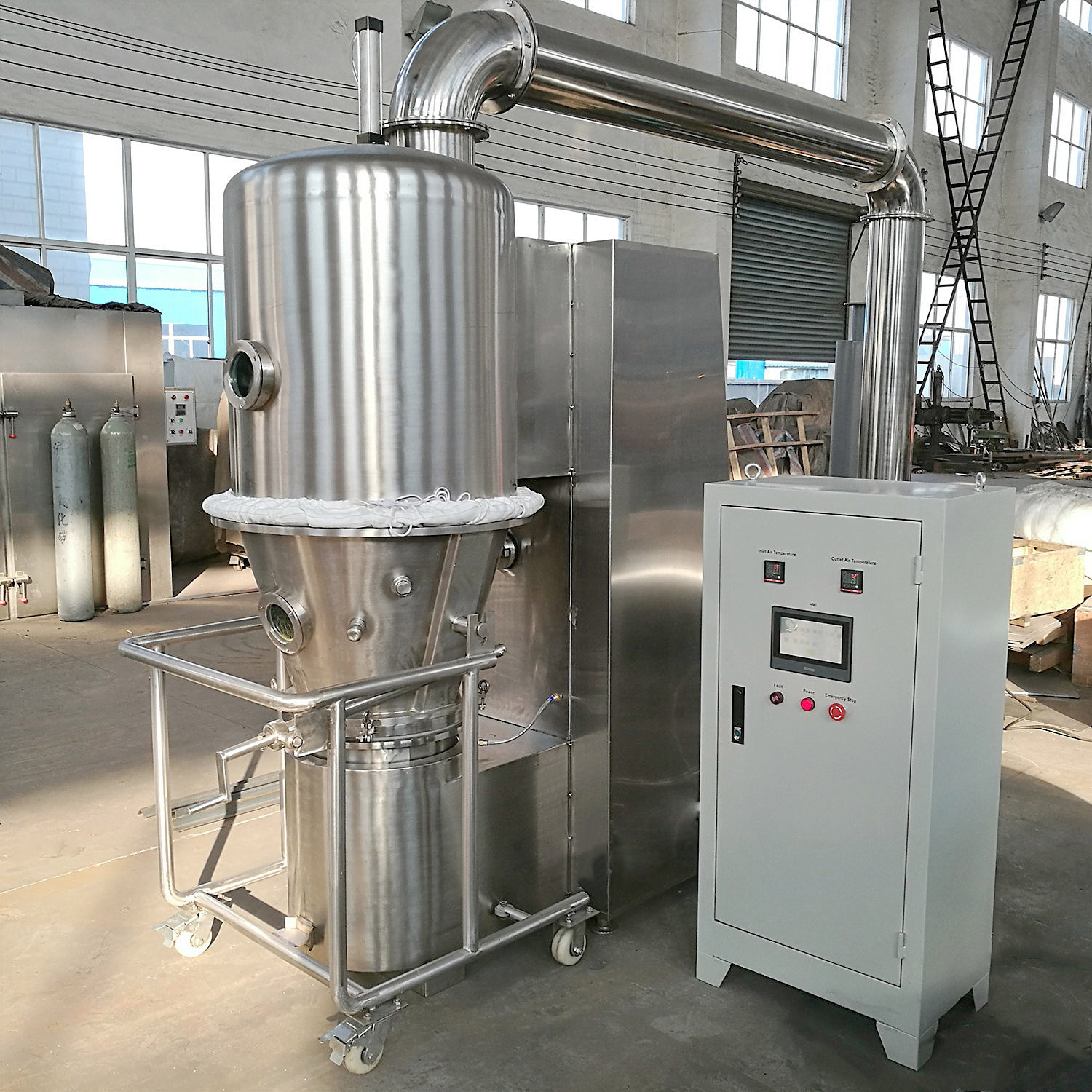 GFG Series High-Efficiency Fluid Bed Dryer | Pharmaceutical & Food Granule Drying