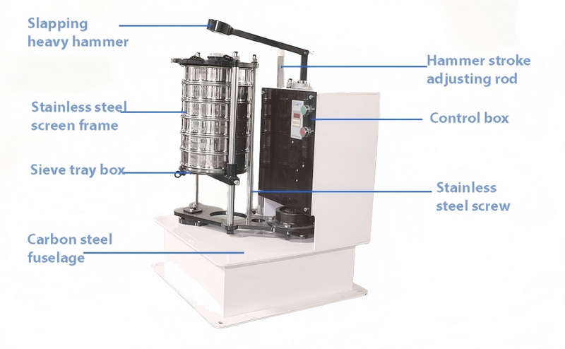 p23110 sieve shaker des06