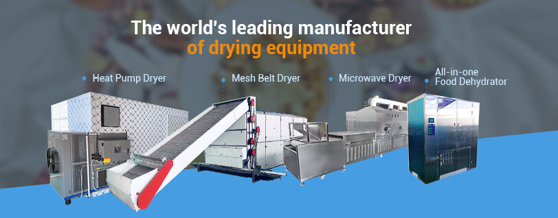 DW Series Multilayer Belt Mesh Dryer for industrial continuous food drying