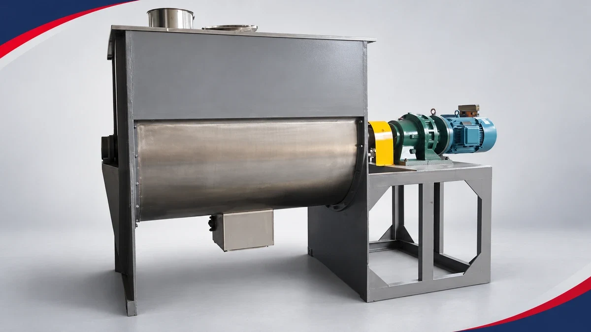 Ribbon Mixer Selection Guide: Capacity, Power and Mixing Time